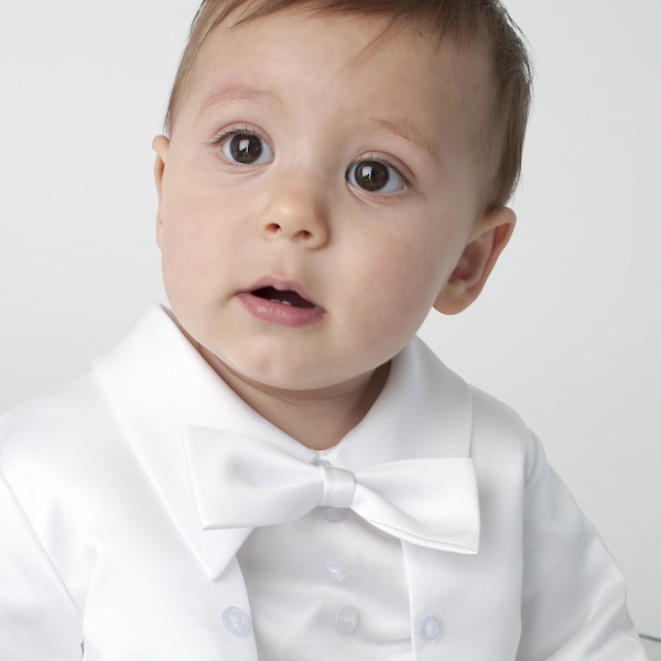 Baby boy white tuxedo on sale